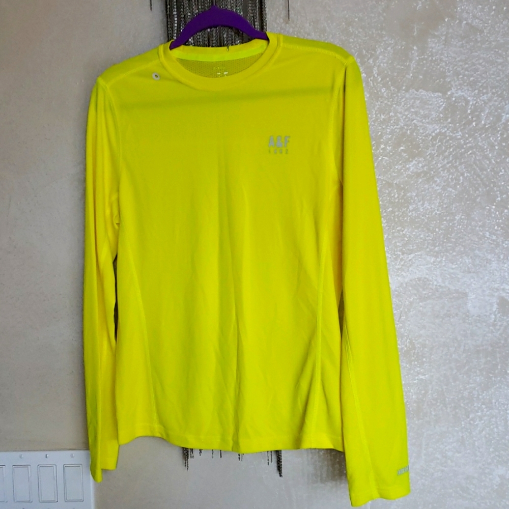 ABERCROMBIE FITCH active neon top M
